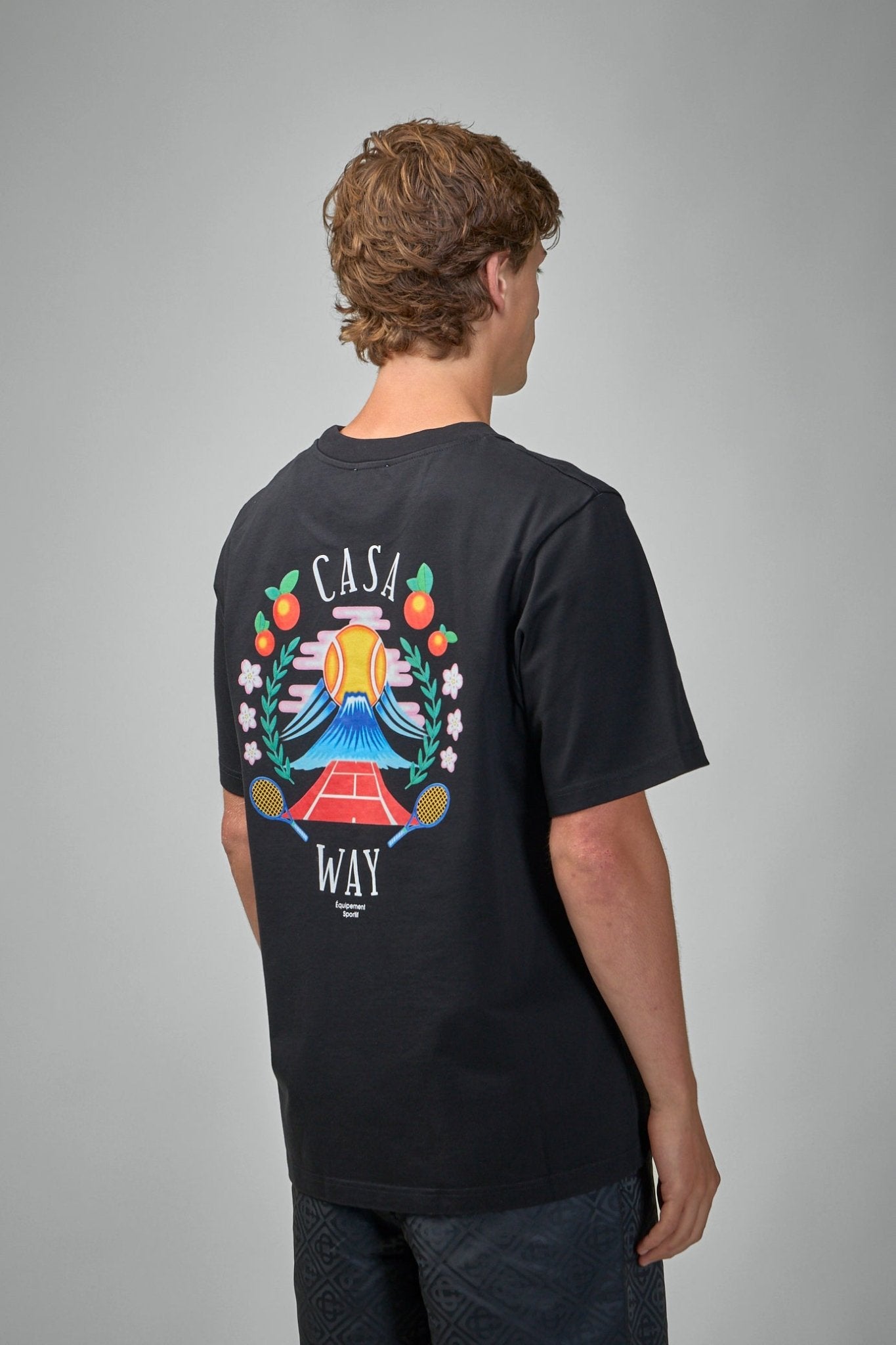 Casablanca - Casa Way Mountain Printed T-Shirt - LABELS