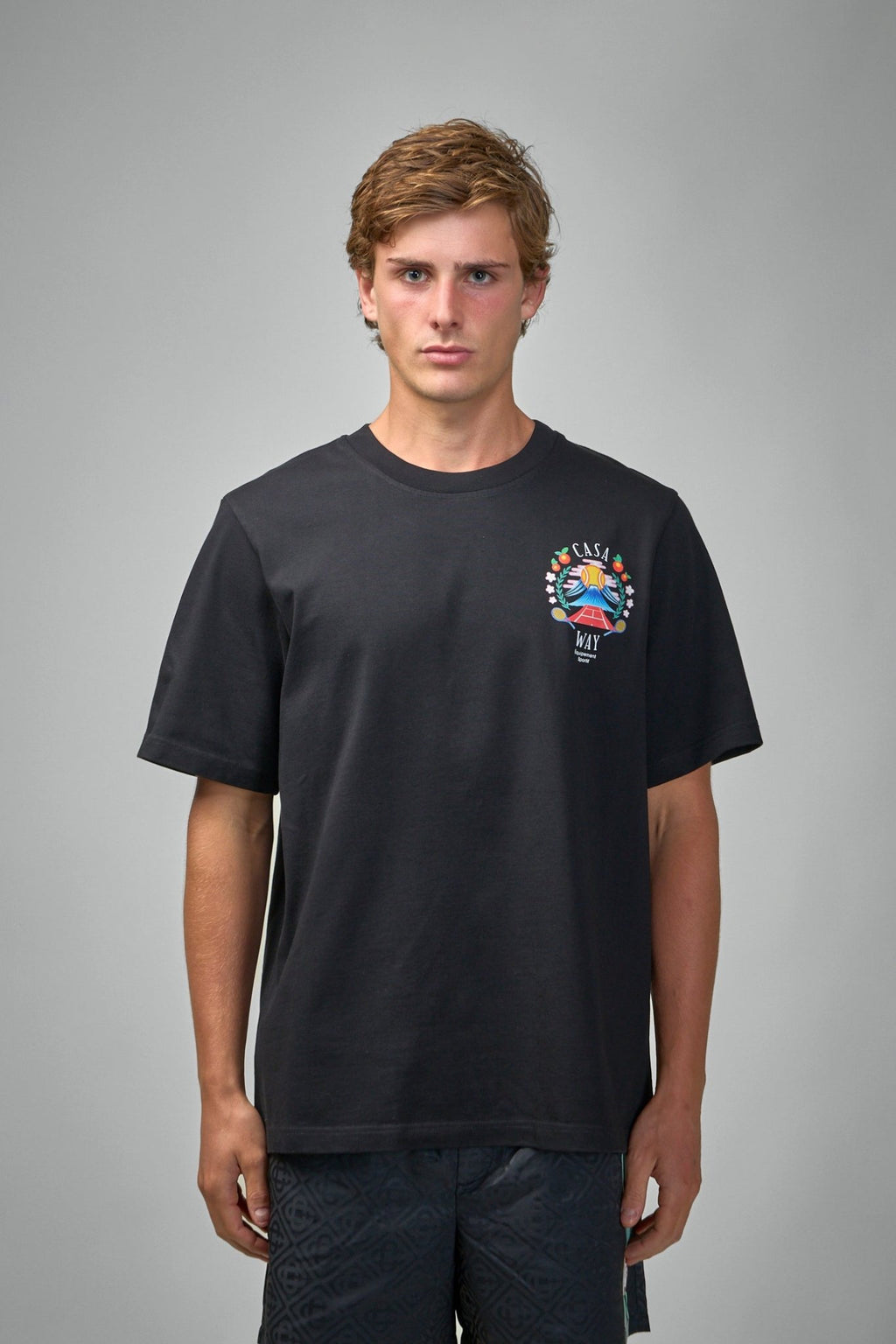 Casablanca - Casa Way Mountain Printed T-Shirt - LABELS