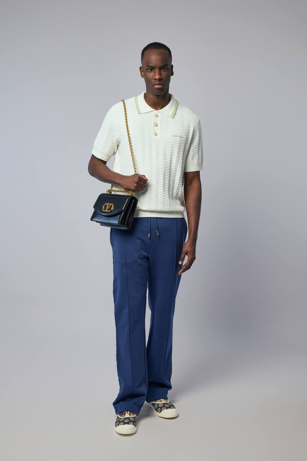 Casablanca - Cotton Blend Knitwear - LABELS