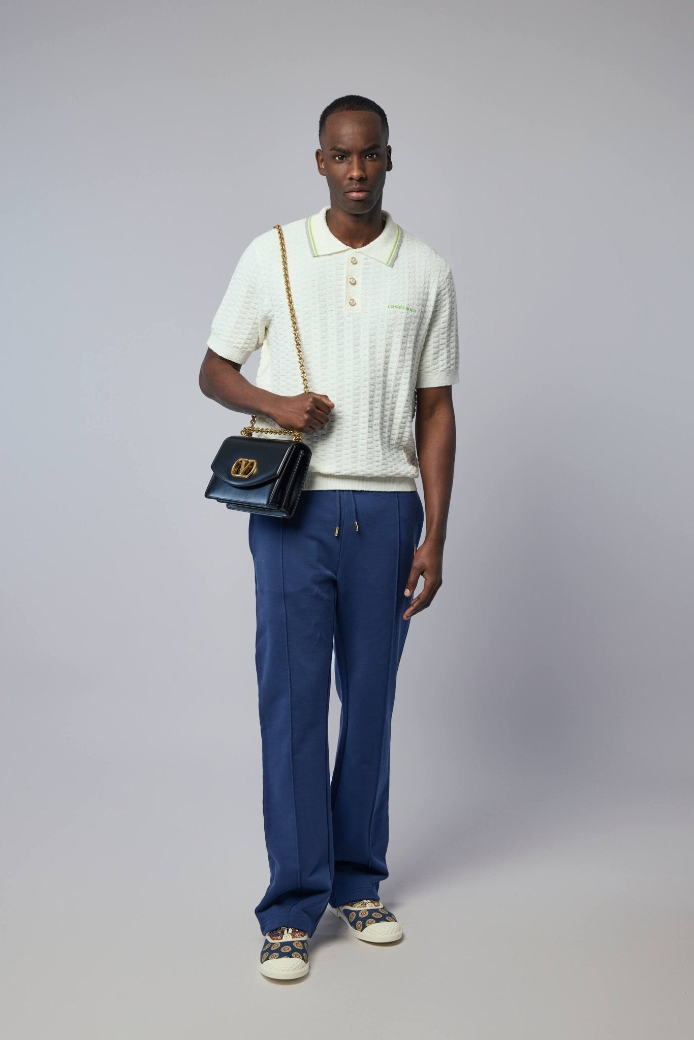 Casablanca - Cotton Blend Knitwear - LABELS