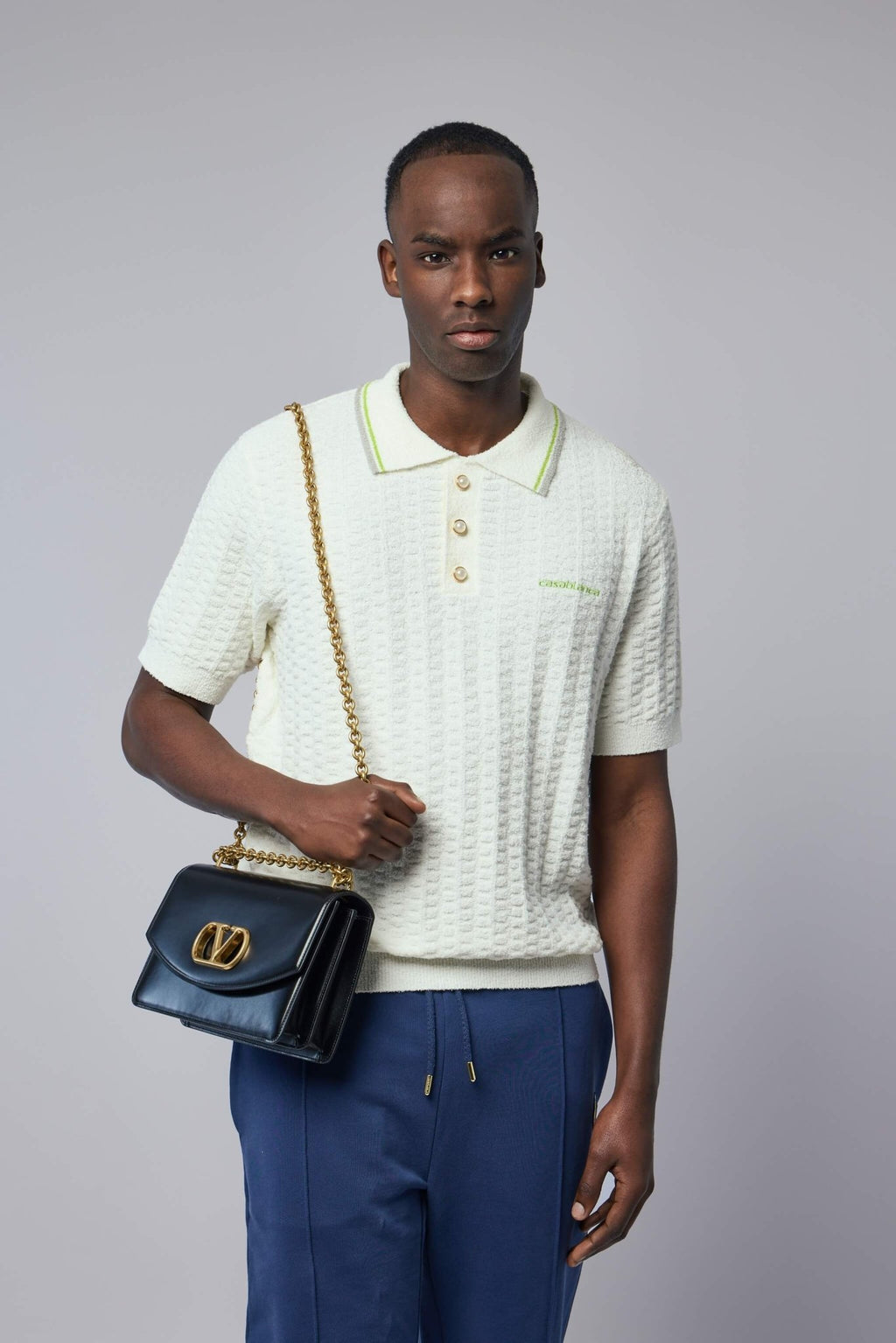 Casablanca - Cotton Blend Knitwear - LABELS