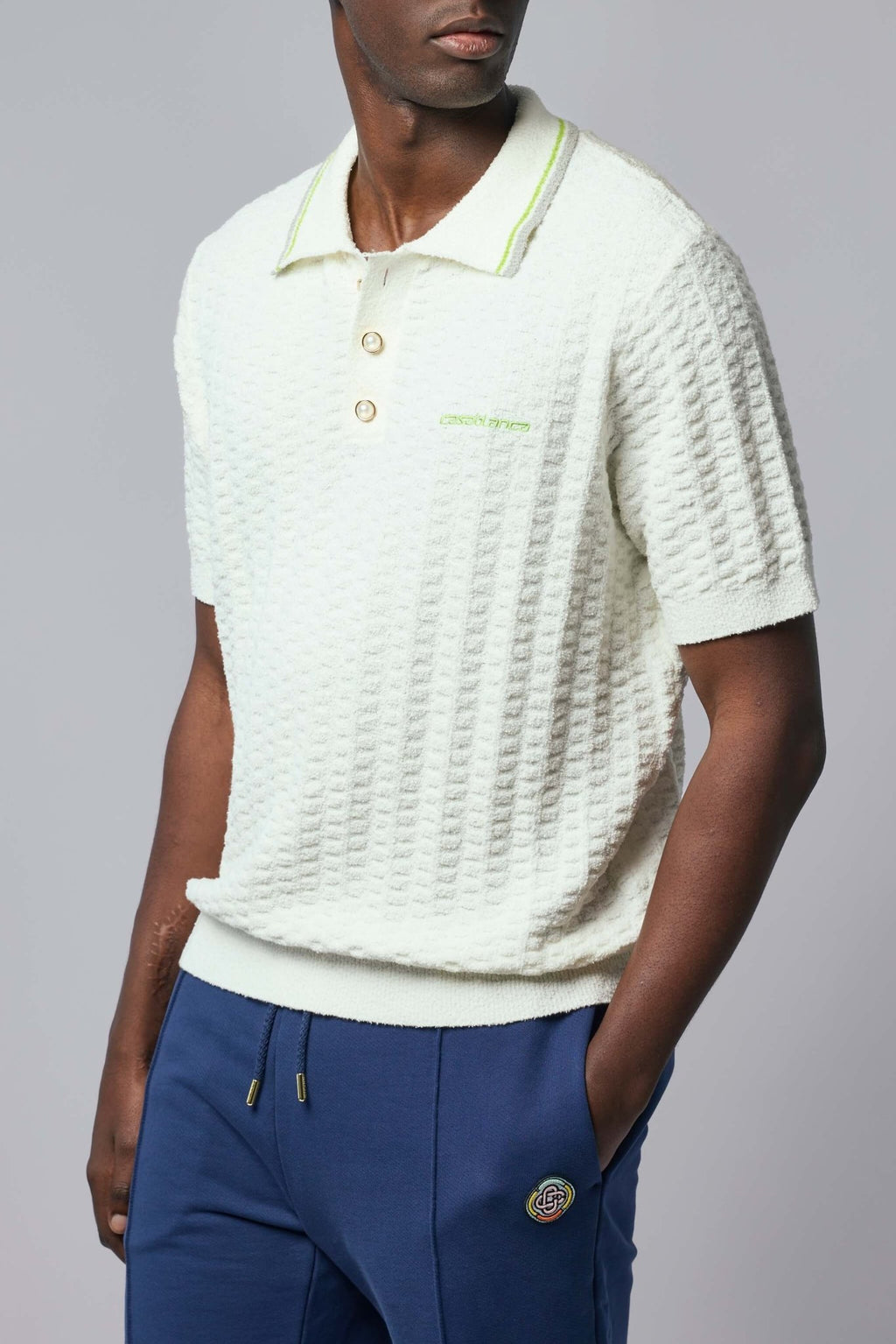 Casablanca - Cotton Blend Knitwear - LABELS