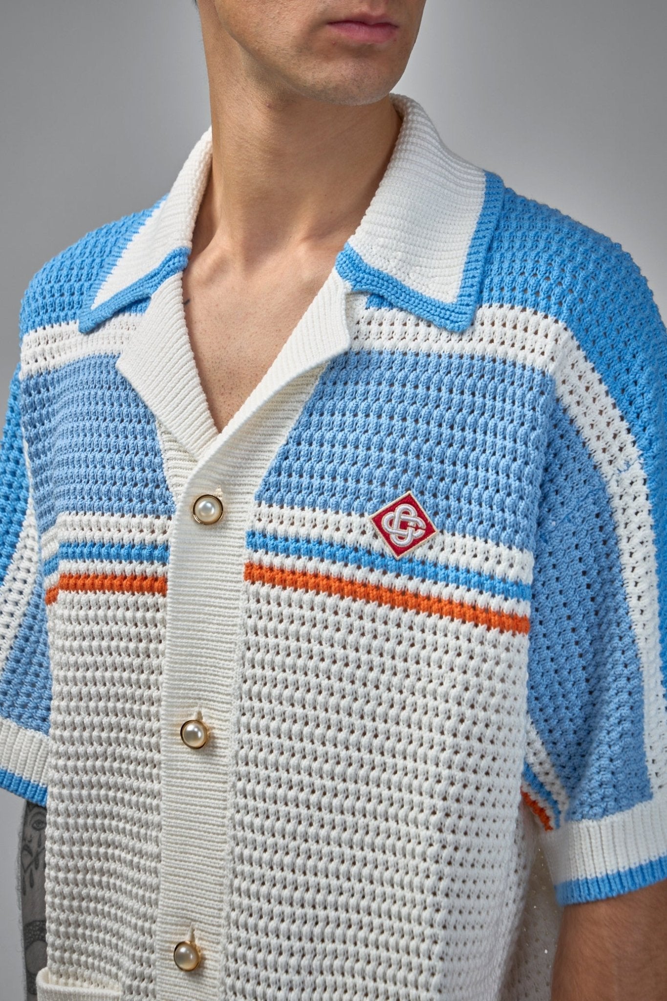 Casablanca - Faux Crochet Shirt - LABELS