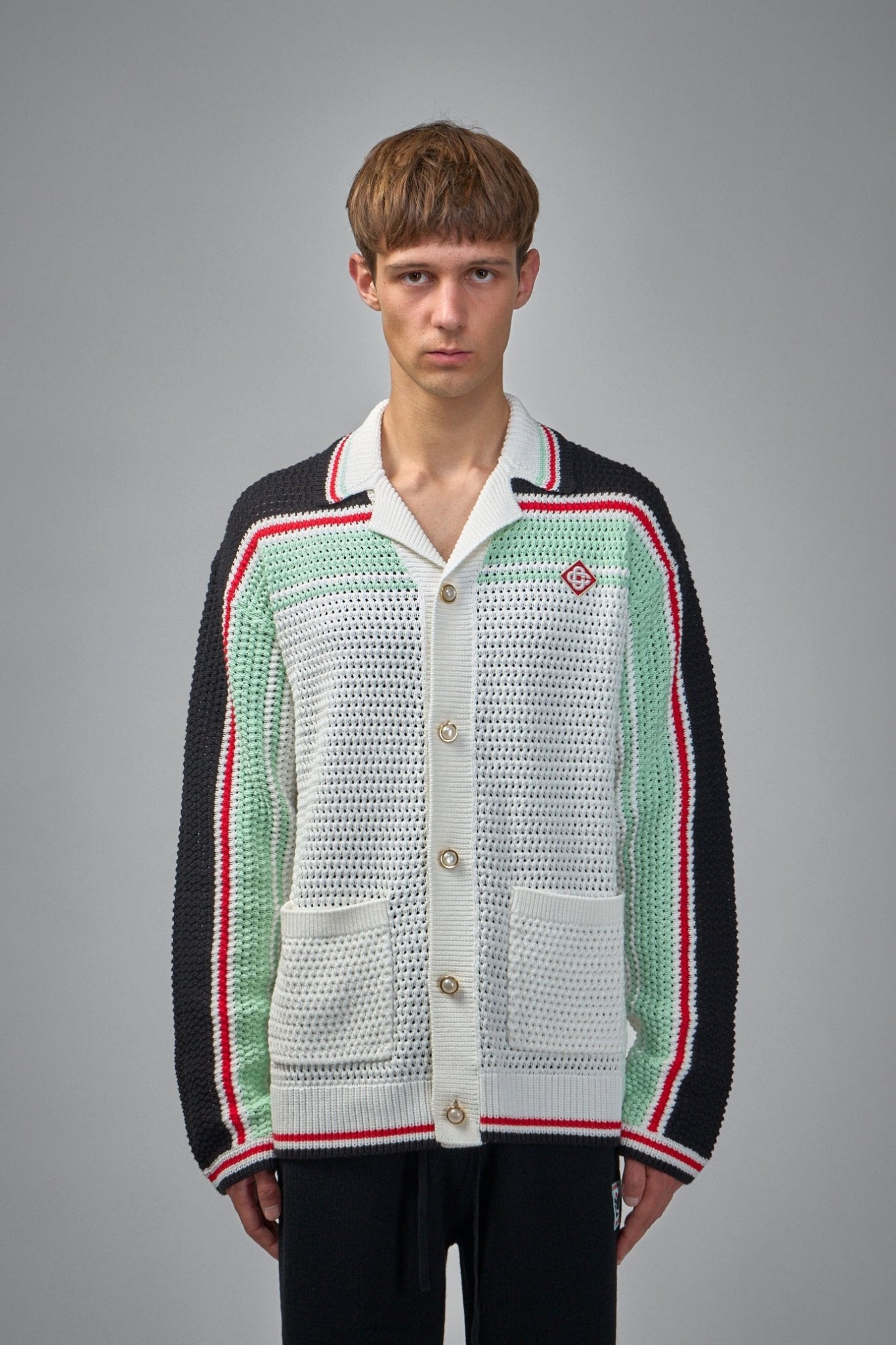 Casablanca - Faux Crochet Shirt Longsleeve - LABELS