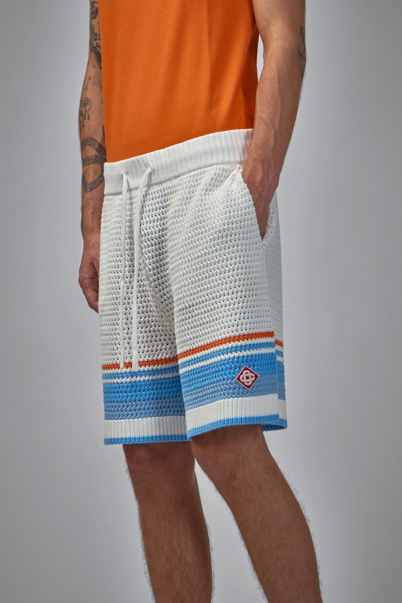 Casablanca - Faux Crochet Shorts - LABELS