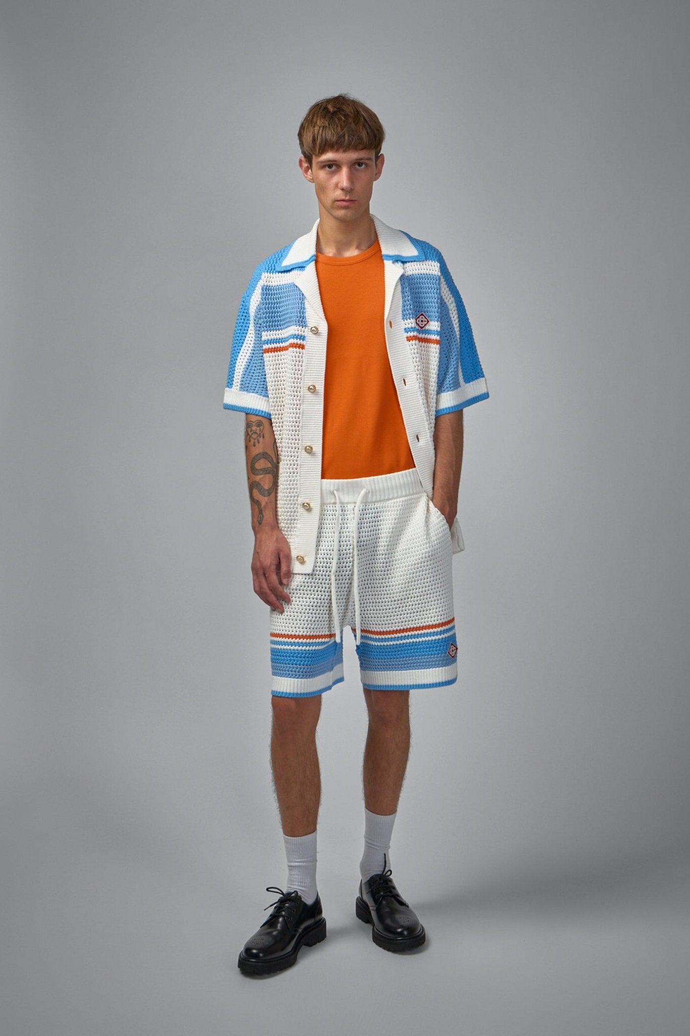 Casablanca - Faux Crochet Shorts - LABELS