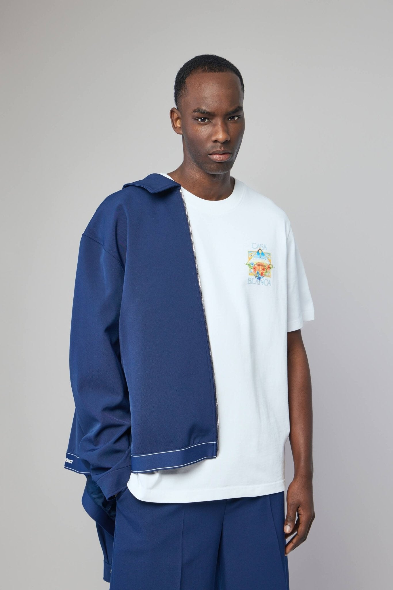 Casablanca - Flower Court Icon Classic T-shirt - LABELS