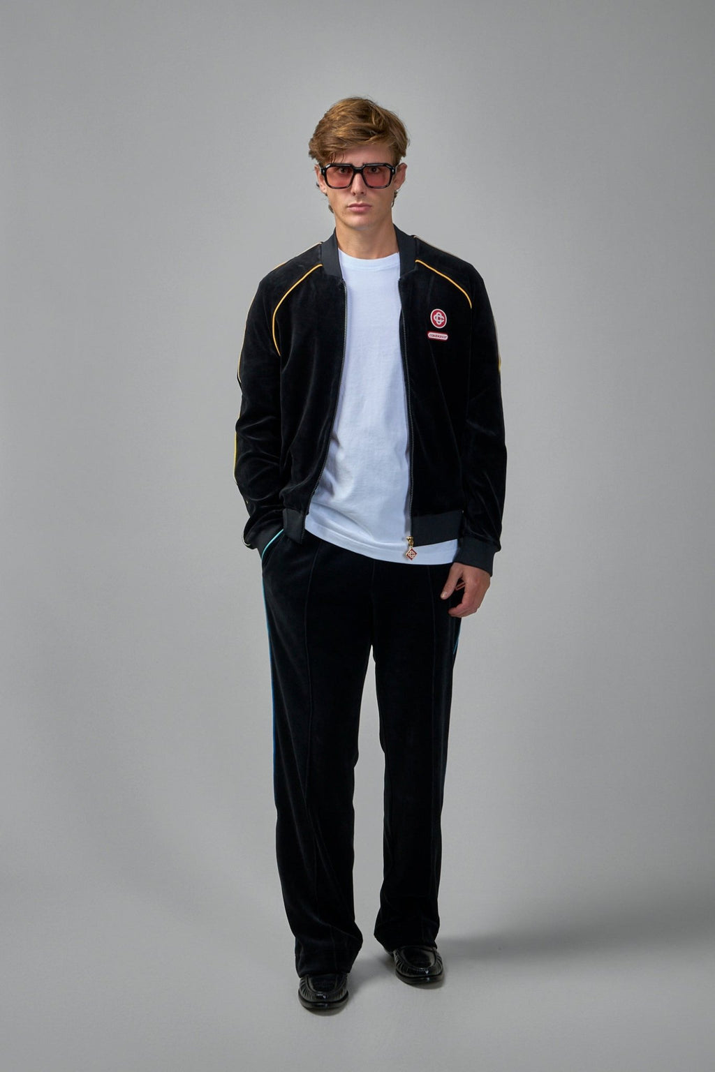 Casablanca - Gradient Piping Velour Track Jacket - LABELS