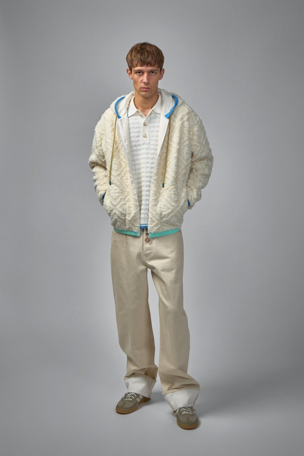 Casablanca - Mens Monogram Fleece Jacket - LABELS