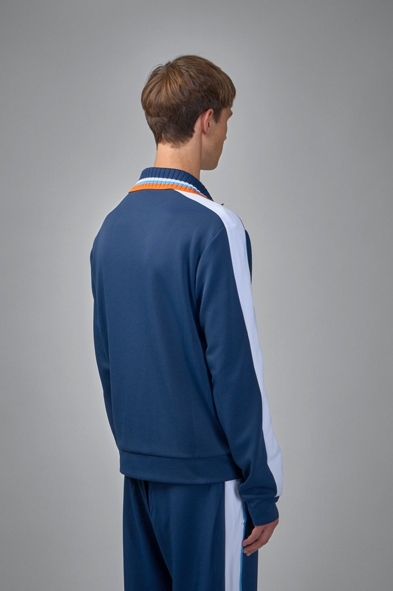 Casablanca - Mens Textured Track Jacket Round Pique - LABELS