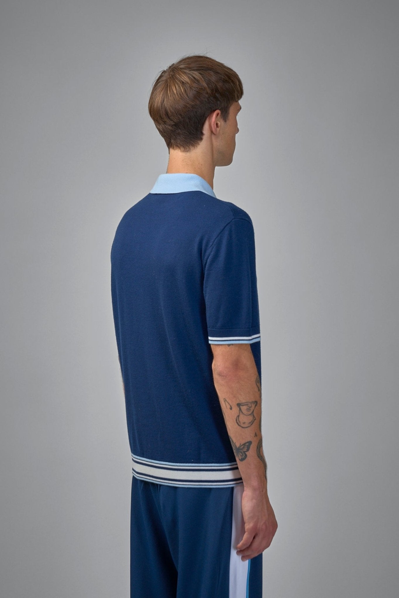 Casablanca - Merino Knit Tennis Polo Shirt - LABELS