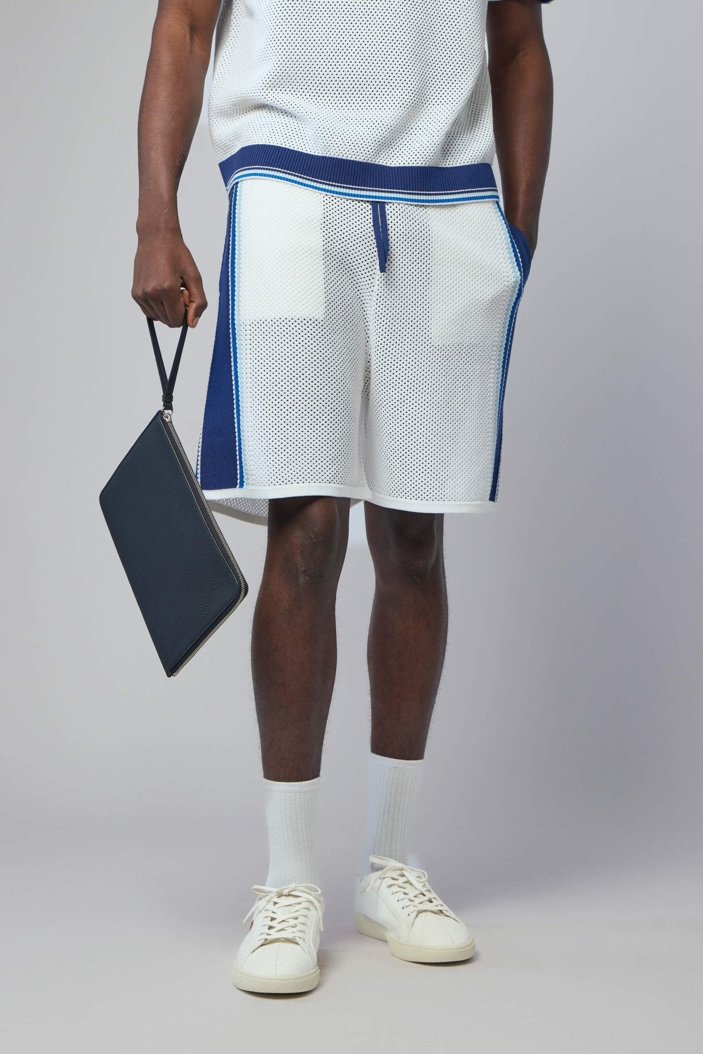 Casablanca - Mesh Stripe Shorts - LABELS