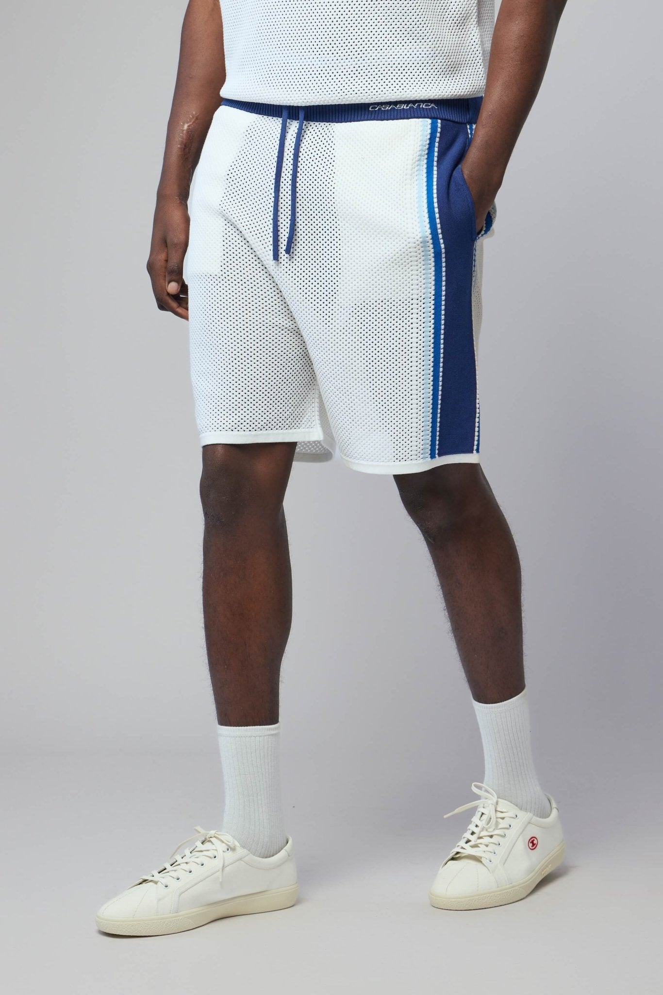 Casablanca - Mesh Stripe Shorts - LABELS