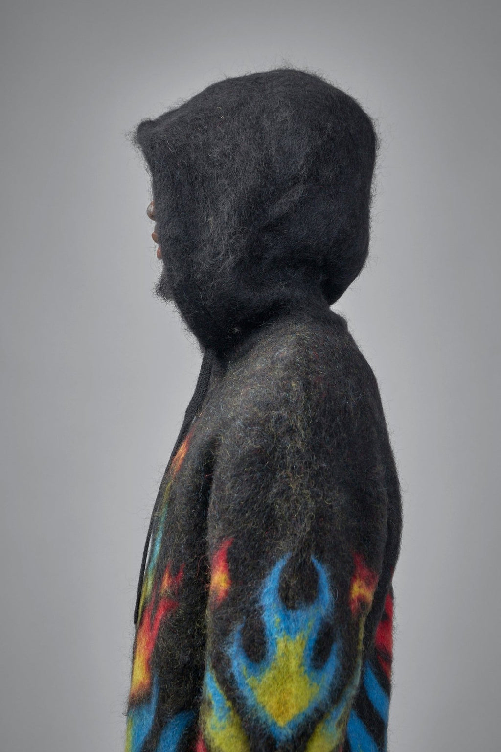 Casablanca - Mohair Zip Hoodie Laurel Flame - LABELS