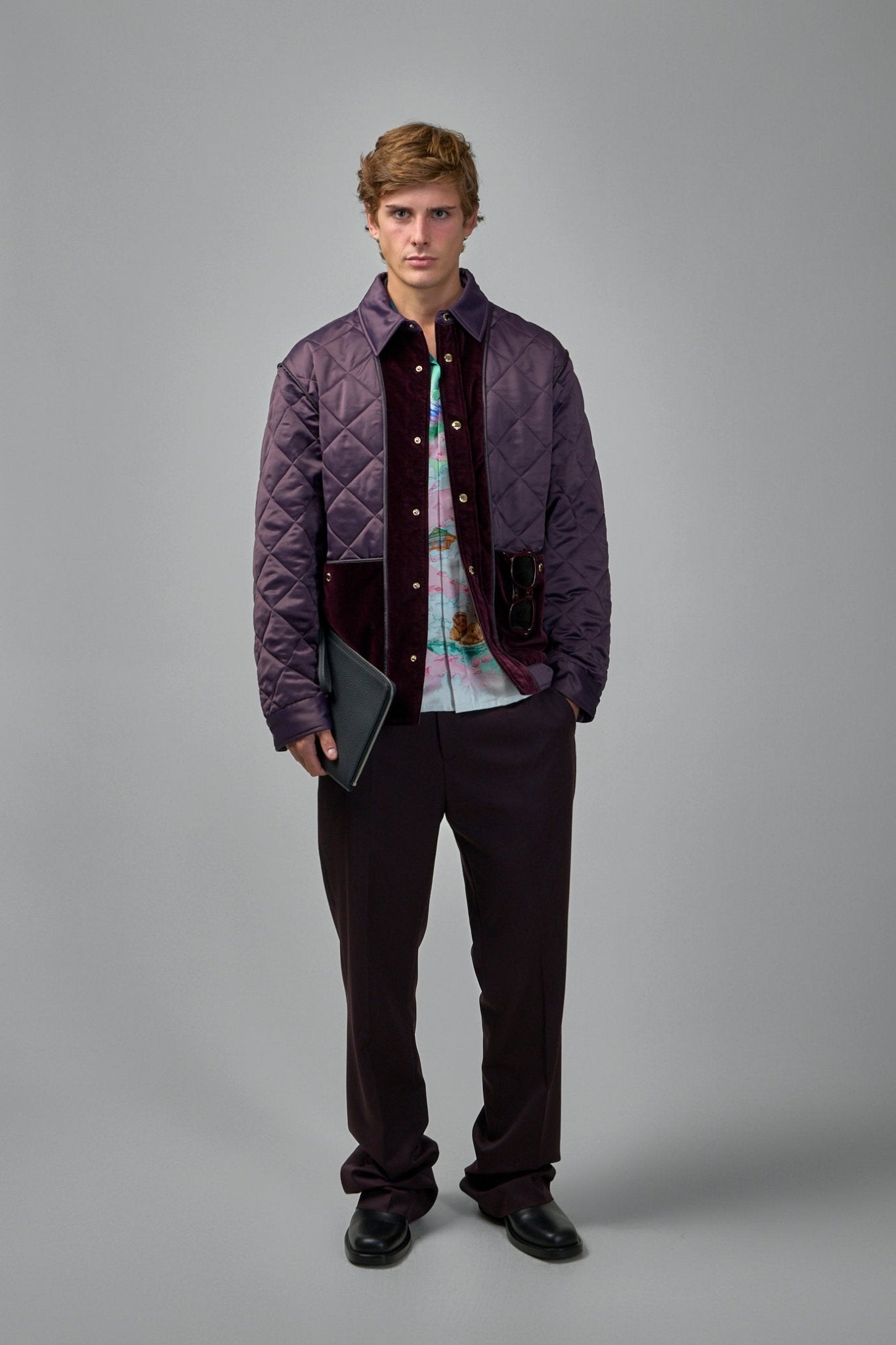 Casablanca - Satin Quilted Jacket - LABELS