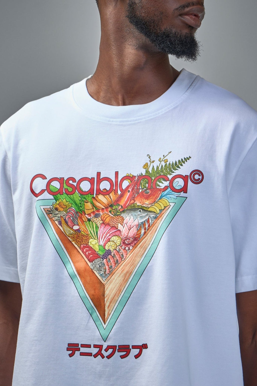 Casablanca - Tennis Club Icon T-Shirt - LABELS