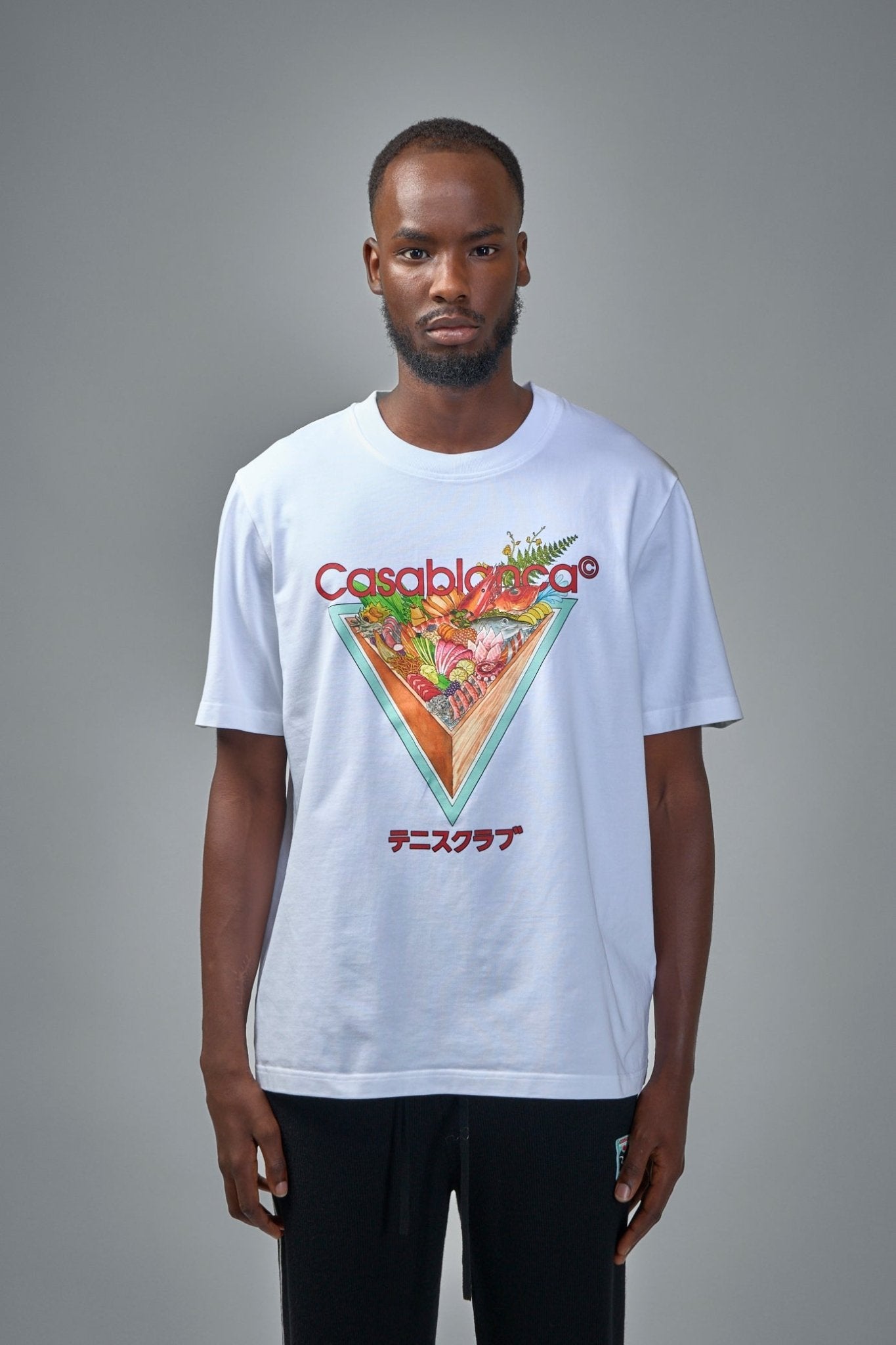 Casablanca - Tennis Club Icon T-Shirt - LABELS