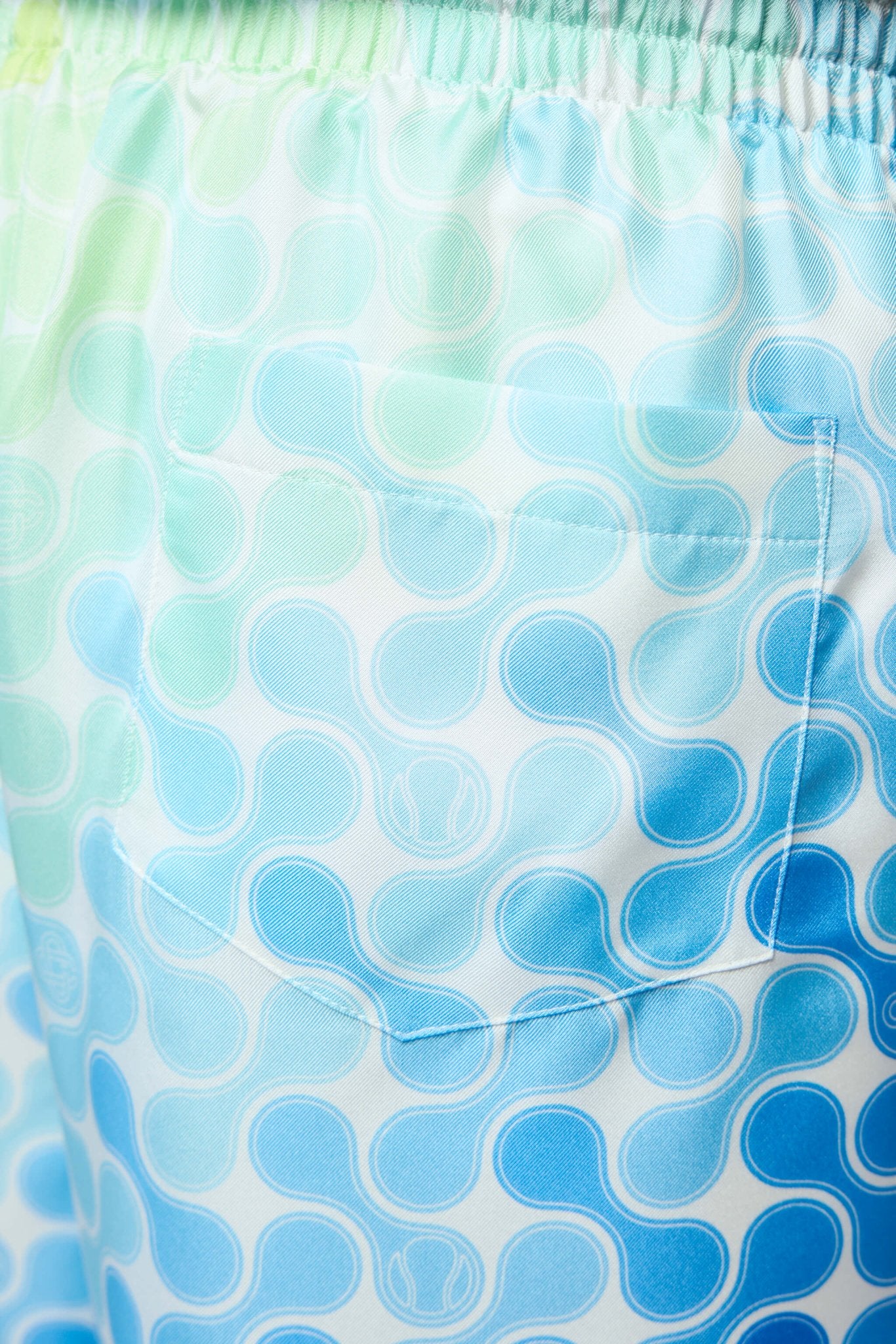 Casablanca - Tennis Tile Silk Shorts - LABELS