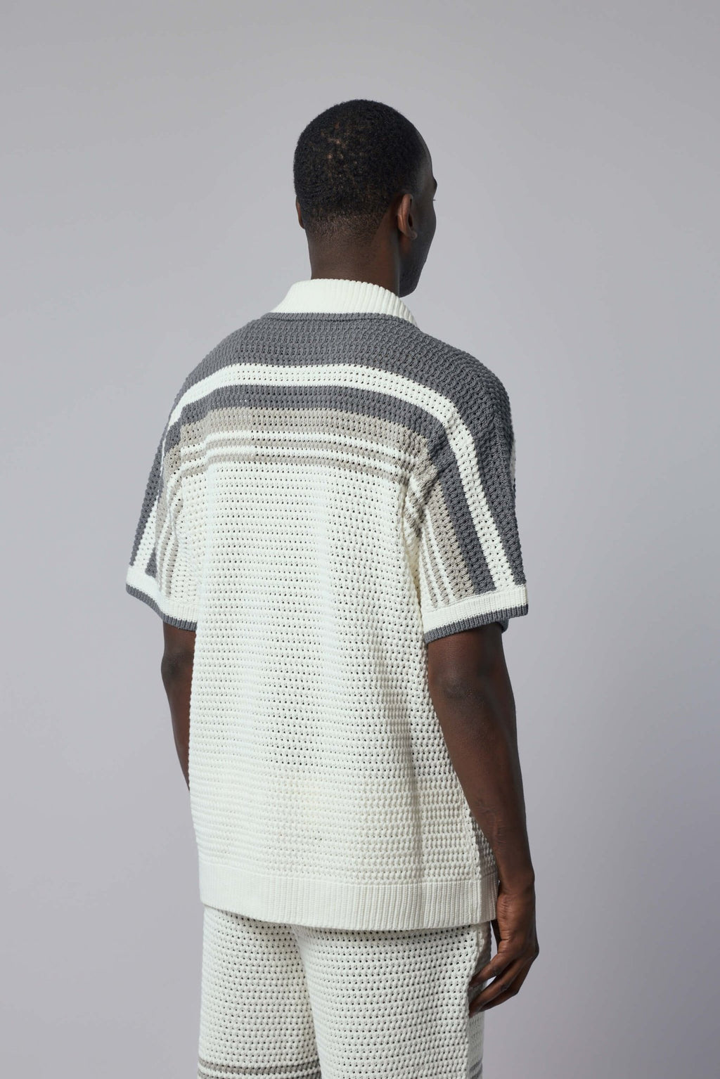 Casablanca - White / Grey Knitwear - LABELS