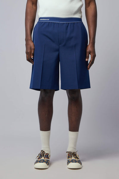 Logo-waistband Shorts