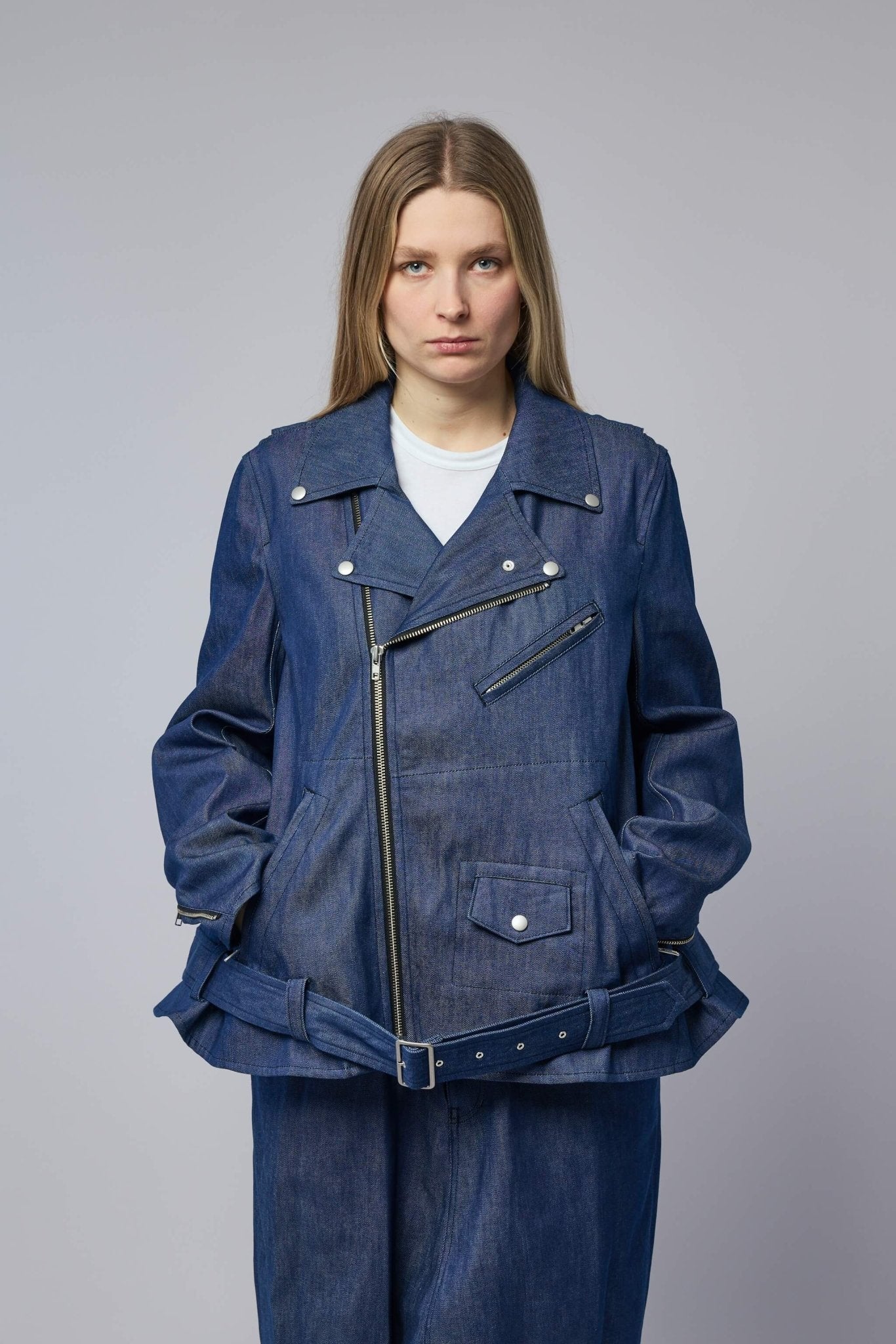 ジャケット・アウター COMME des GARCONS Colorless jacket denim Comme Des Garçons Black Unisex Jacket - Blue Denim – LABELS