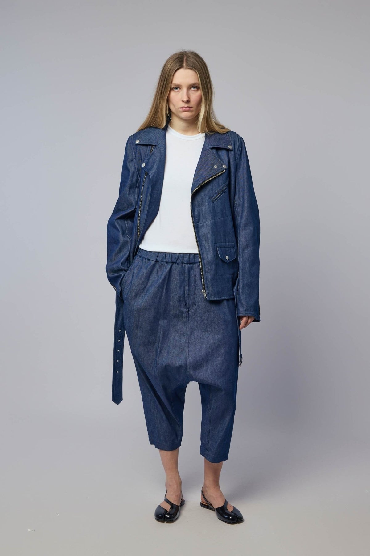 Back view highlighting minimalist design and quality craftsmanship details