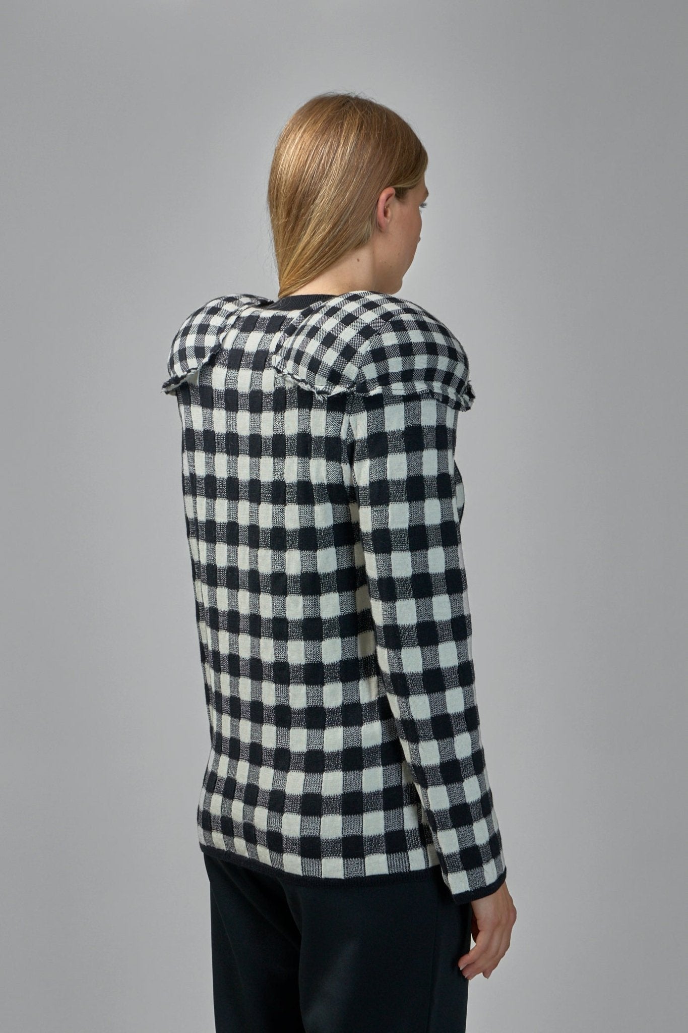 comme des garcons チェック柄ニット L Comme des Garçons Knitwear - Gingham Check Sweater – LABELS