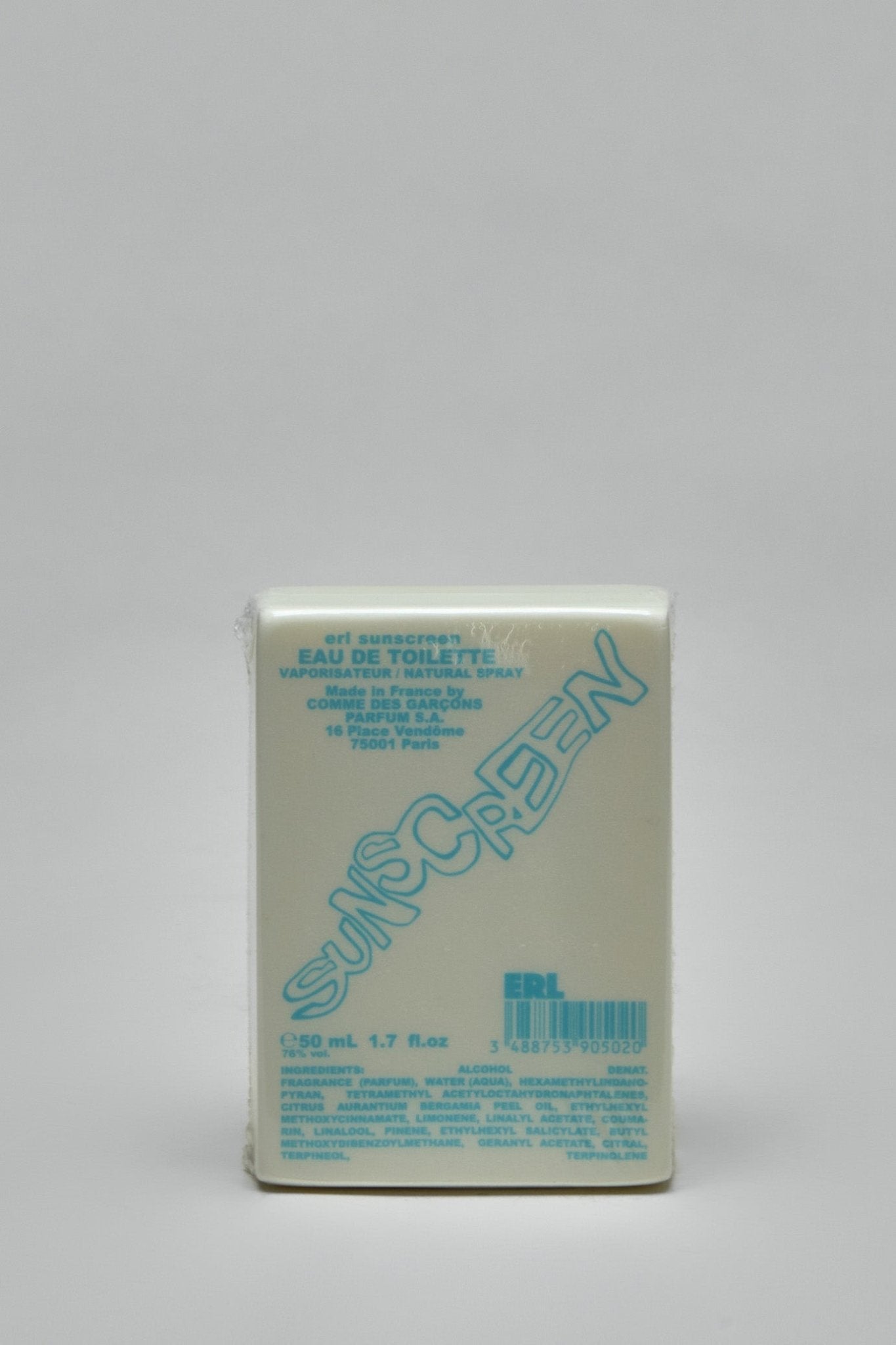 Comme des Garçons Parfums ERL Sunscreen Eau De Toilette – LABELS