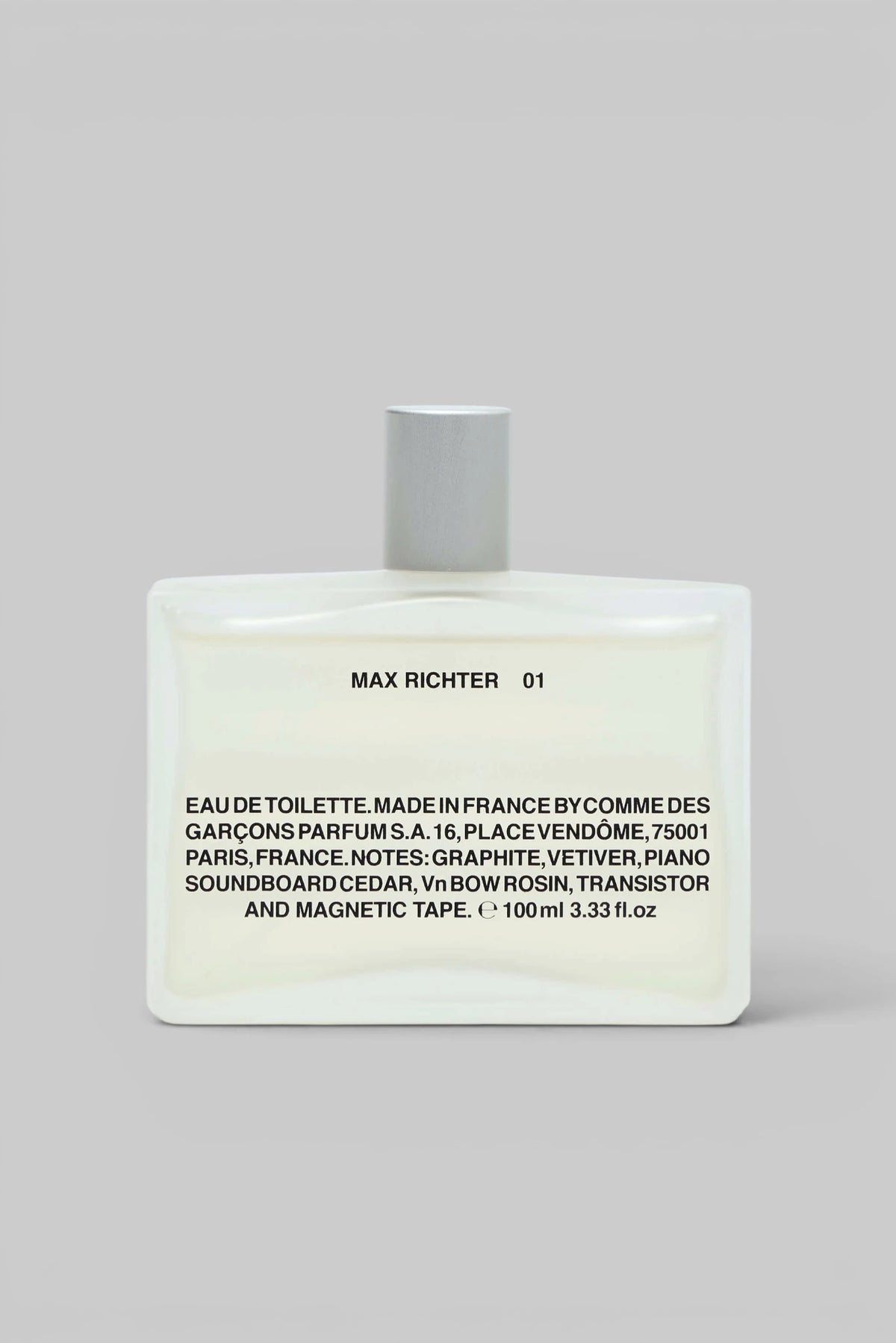 Comme des Garçons Parfums Fragrances Max Richter Edt 100ml bottle