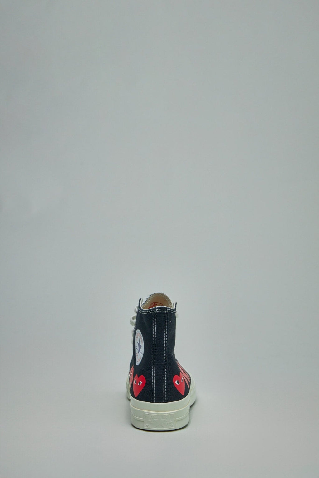 Comme des Garçons PLAY CONVERSE - Multi Heart High Top Shoes - LABELS