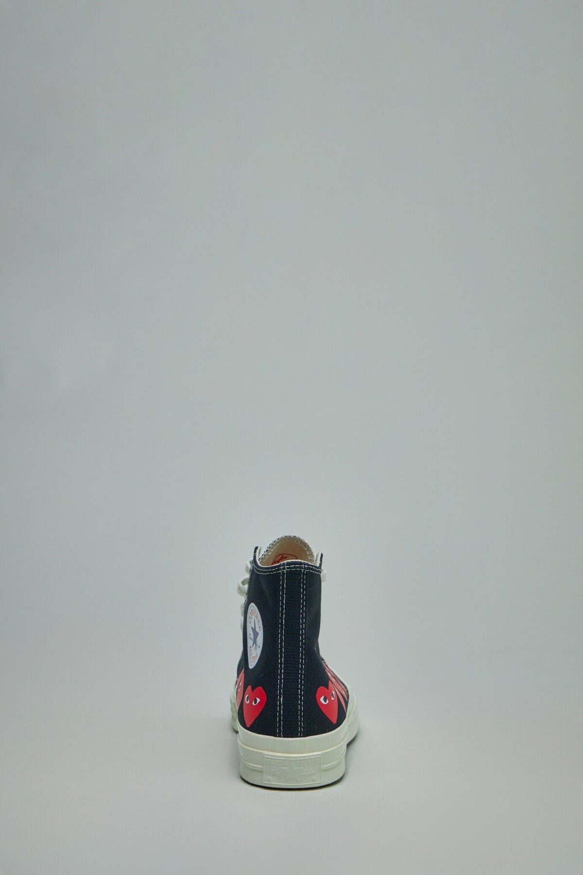 Comme des Garçons PLAY CONVERSE - Multi Heart High Top Shoes - LABELS