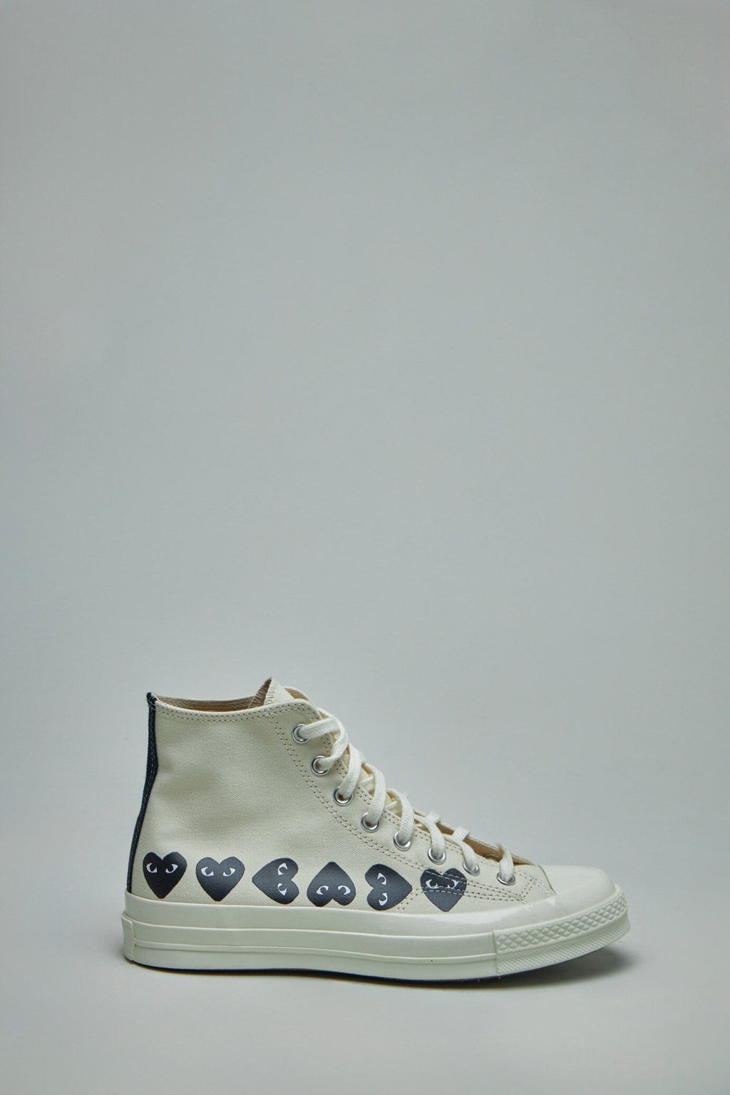 Comme des Garçons PLAY CONVERSE - Multi Heart High Top Shoes - LABELS