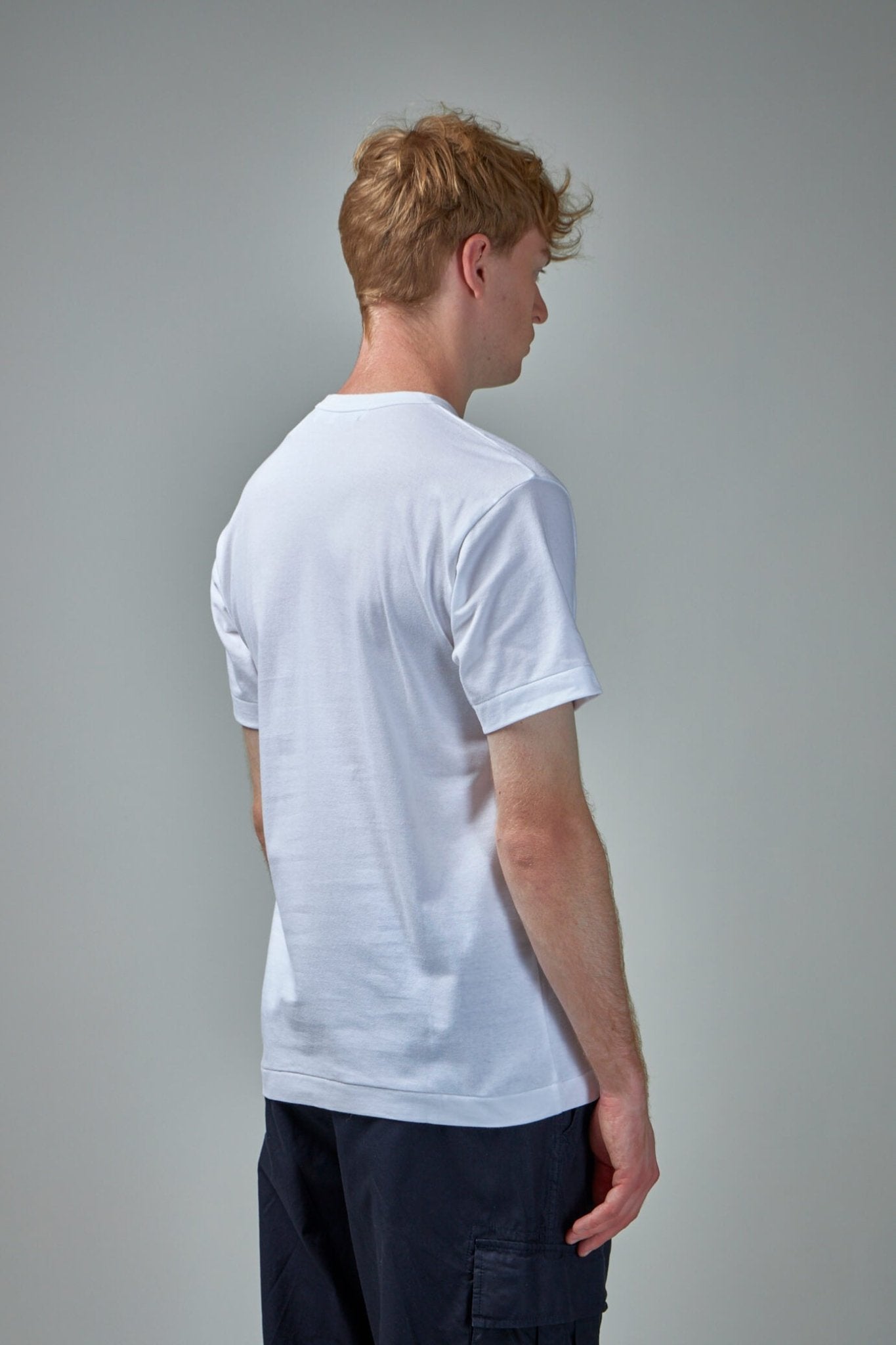 Comme des Garçons PLAY - Double Heart T-shirt white - LABELS