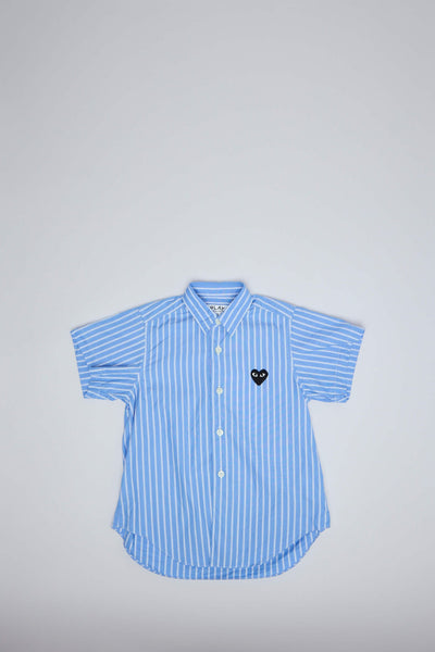Kids Shirt Black Emblem Woven