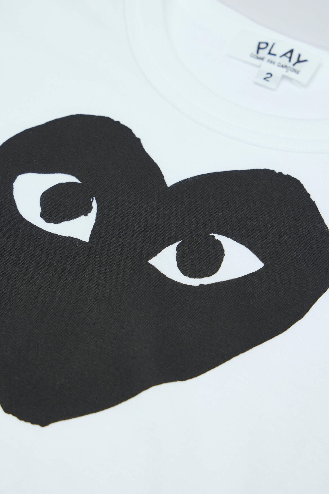 Comme des Garçons PLAY - Kids T-shirt Logo Print Knit - LABELS
