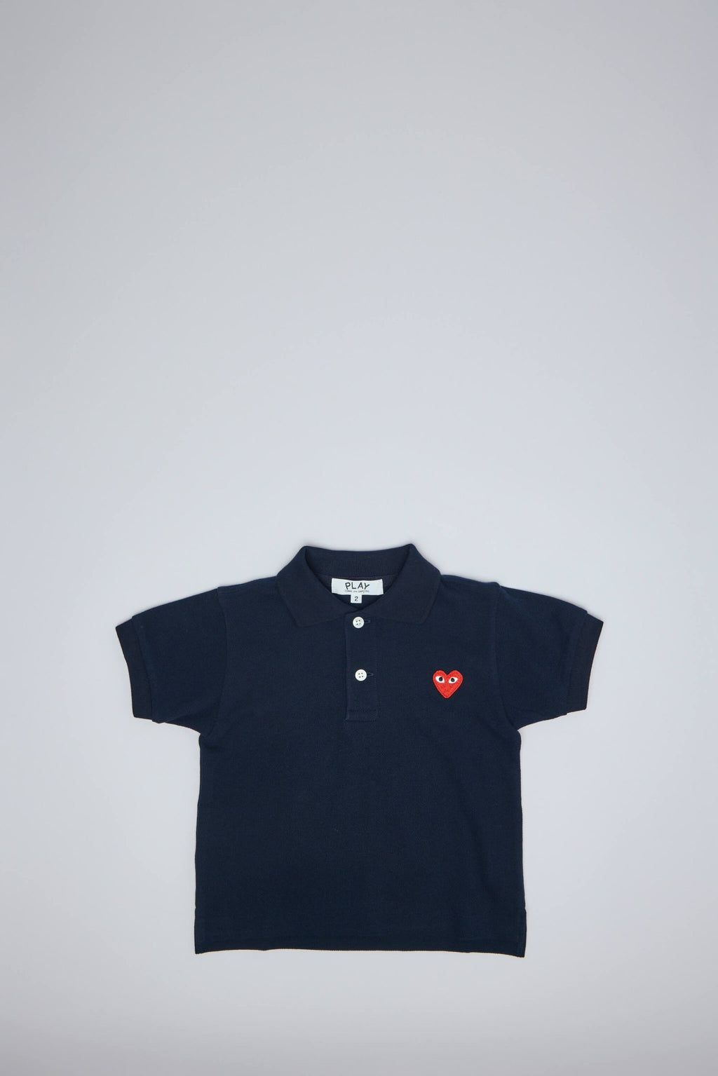 Comme des Garçons PLAY - Kids T-shirt Red Emblem Knit - LABELS