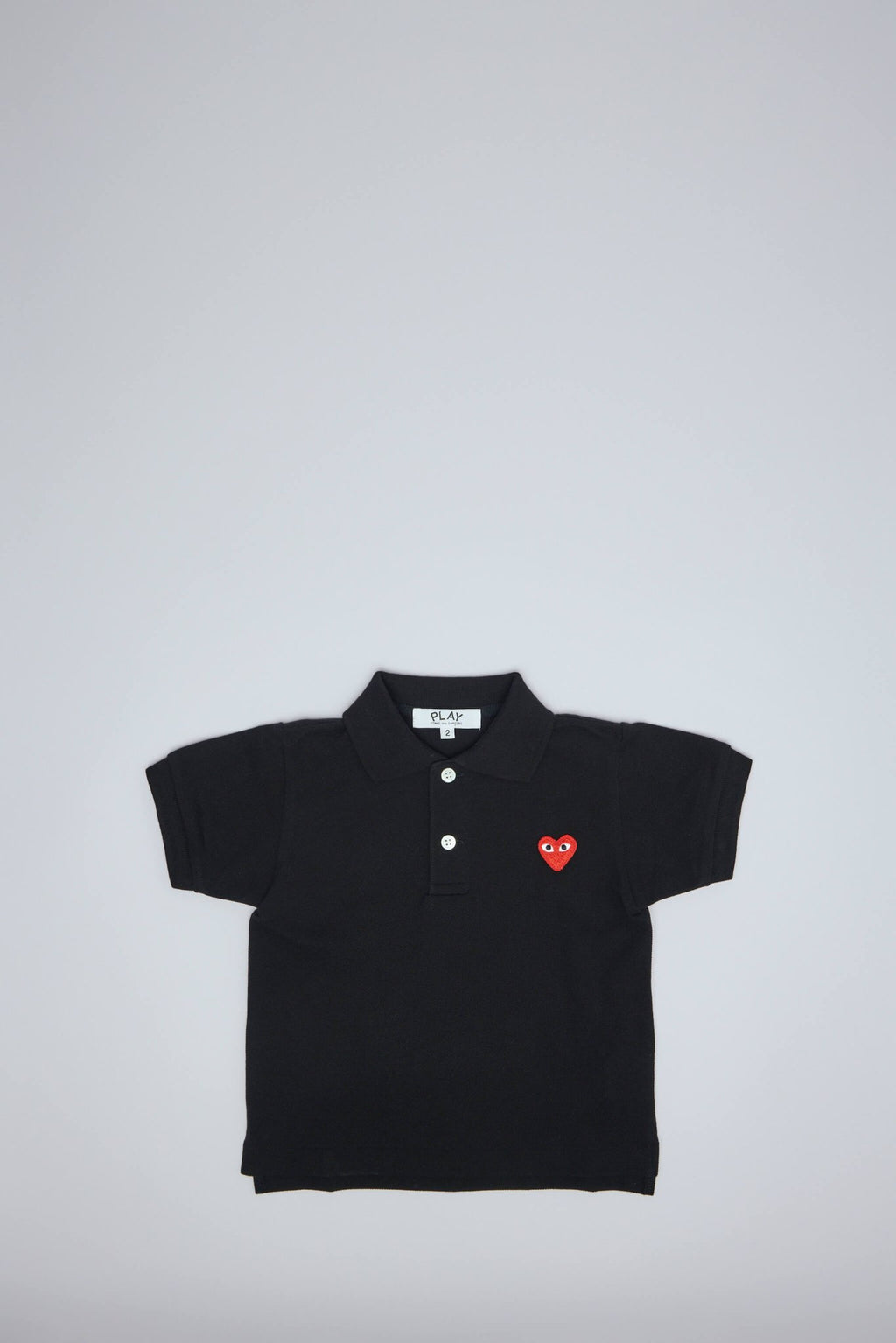 Comme des Garçons PLAY - Kids T-shirt Red Emblem Knit - LABELS