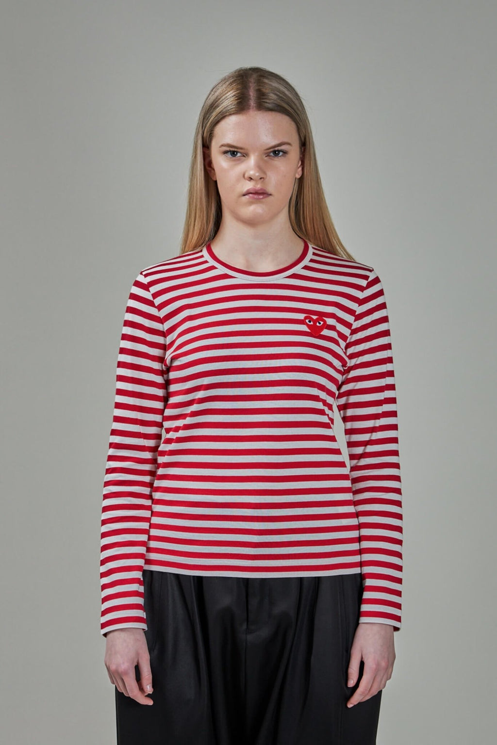 Comme des Garçons PLAY - Ladies T-Shirt Knit Longsleeve - LABELS