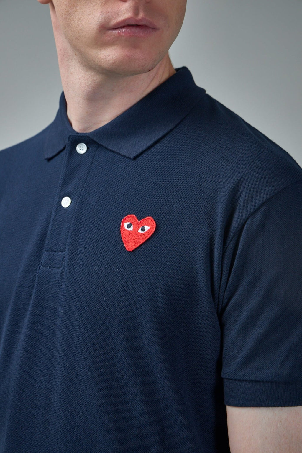 Comme des Garçons PLAY - Mens Polo Knit - LABELS