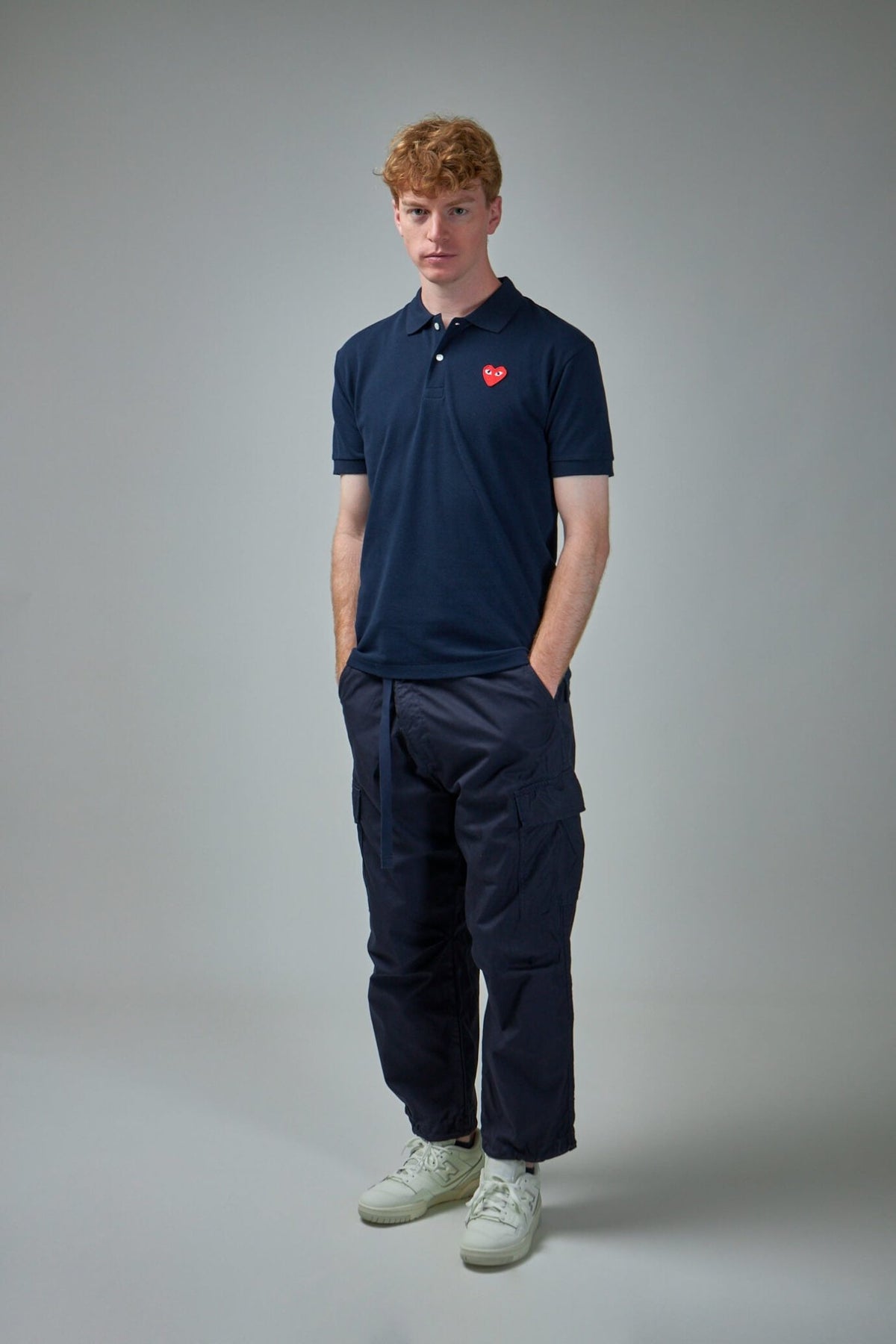 Comme des Garçons PLAY - Mens Polo Knit - LABELS