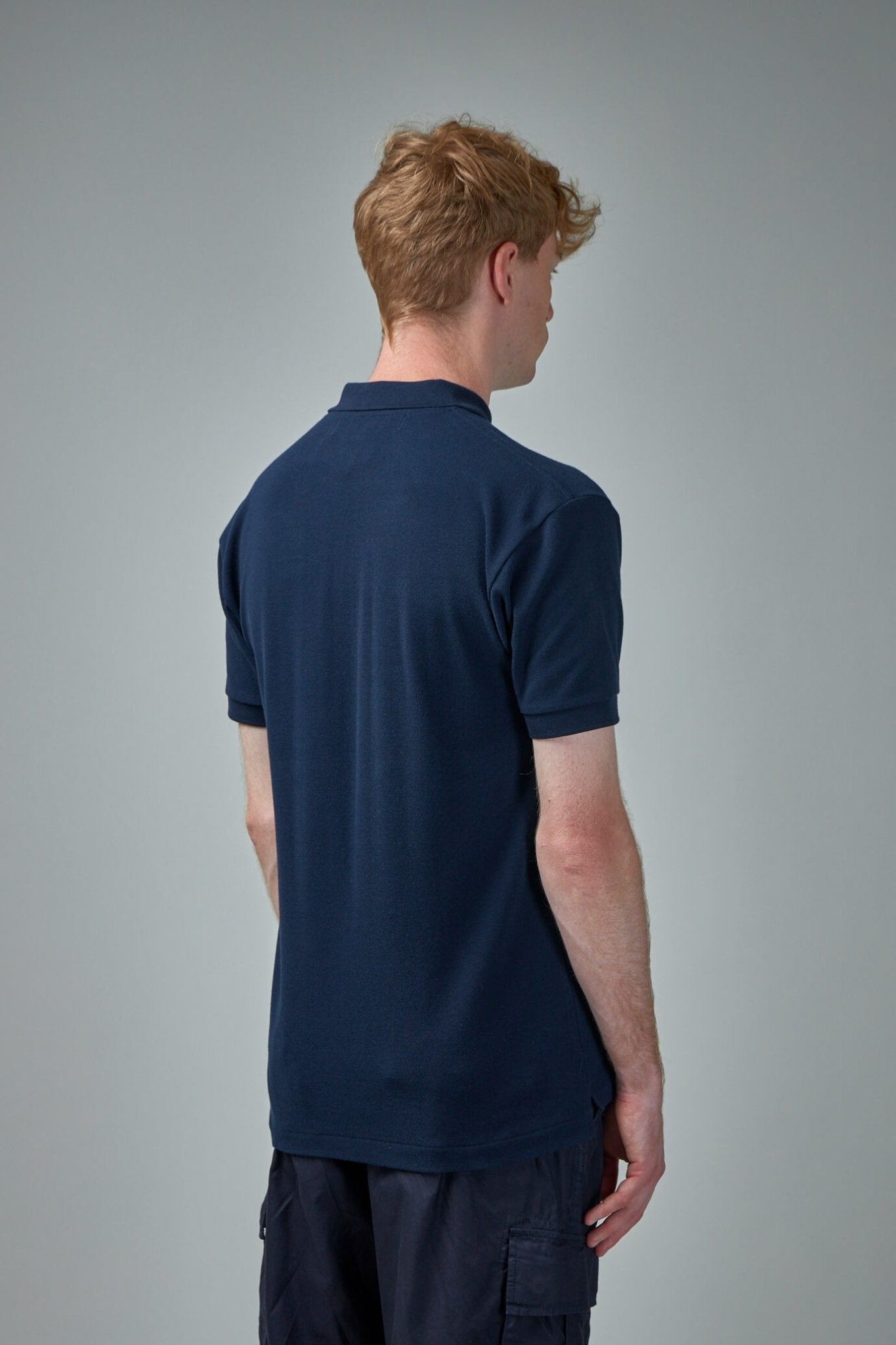 CDG Play Mens Polo Knit navy - LABELS