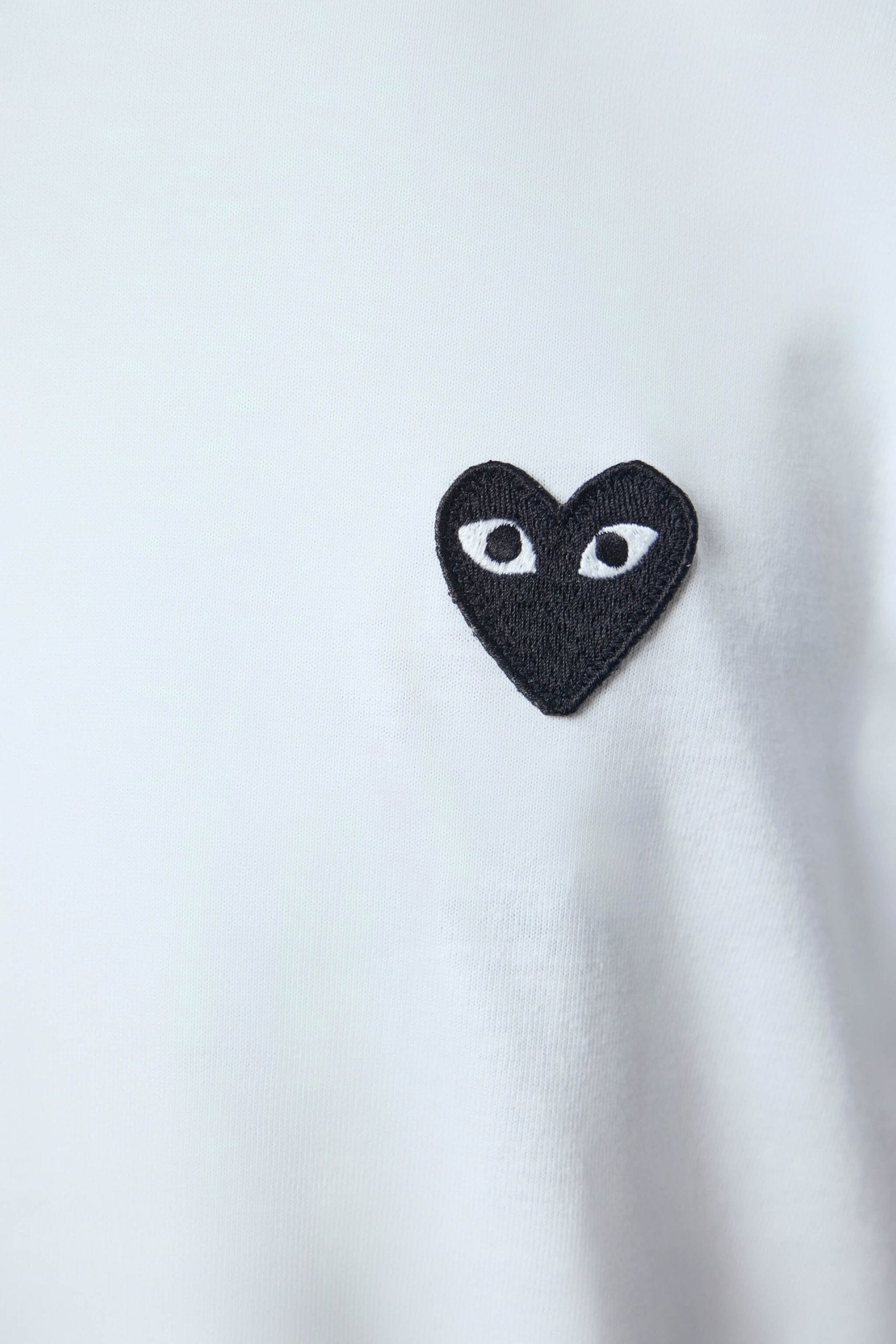 Comme des Garçons PLAY - T-shirt Black Knit - LABELS