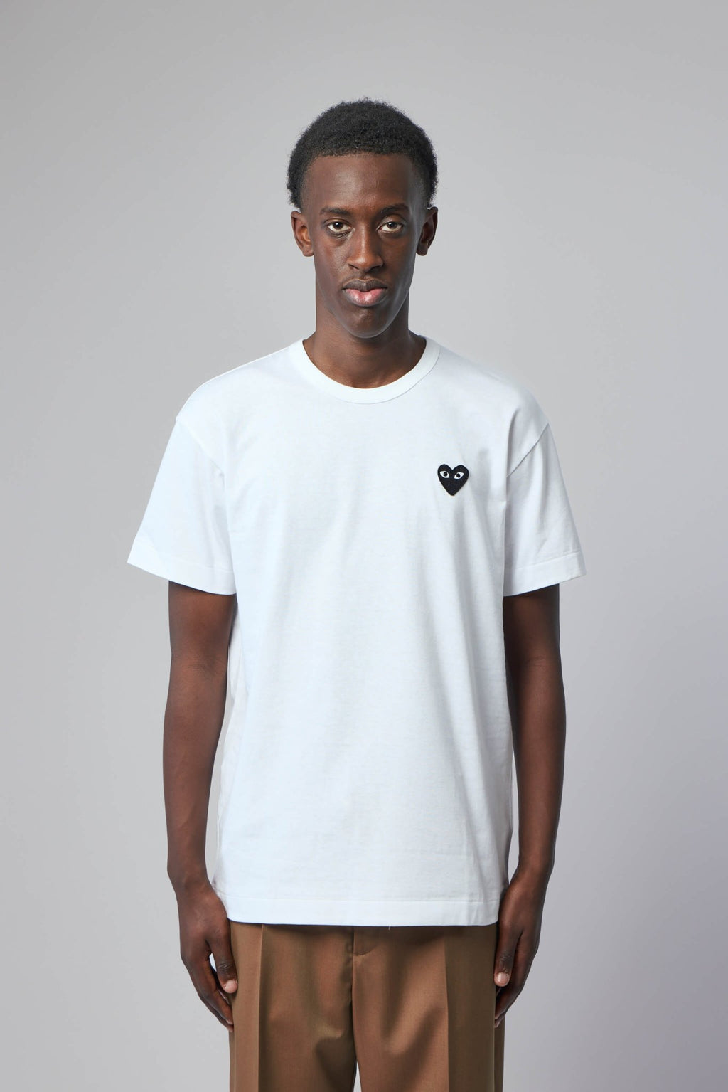 Comme des Garçons PLAY - T-shirt Black Knit - LABELS