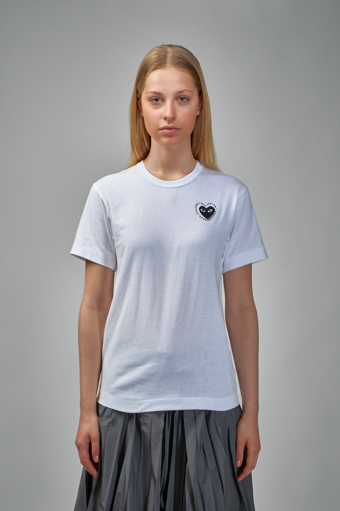 Comme des Garçons PLAY - T-Shirt Metalstone Metalstone Heart - LABELS