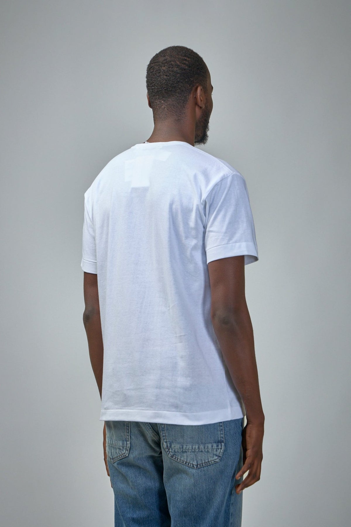 Comme des Garçons PLAY - T-Shirt Metalstone Metalstone Heart - LABELS