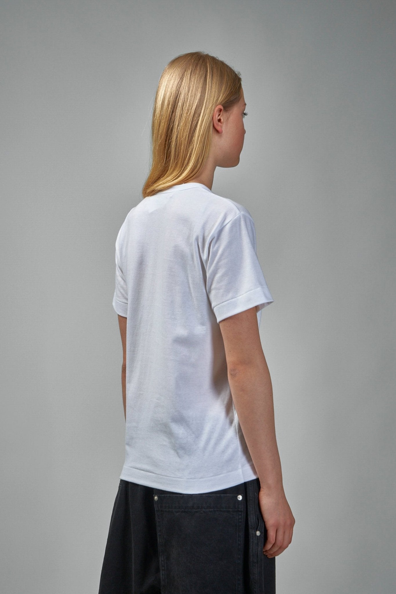 Comme des Garçons PLAY - T-Shirt Metalstone Metalstone Heart - LABELS