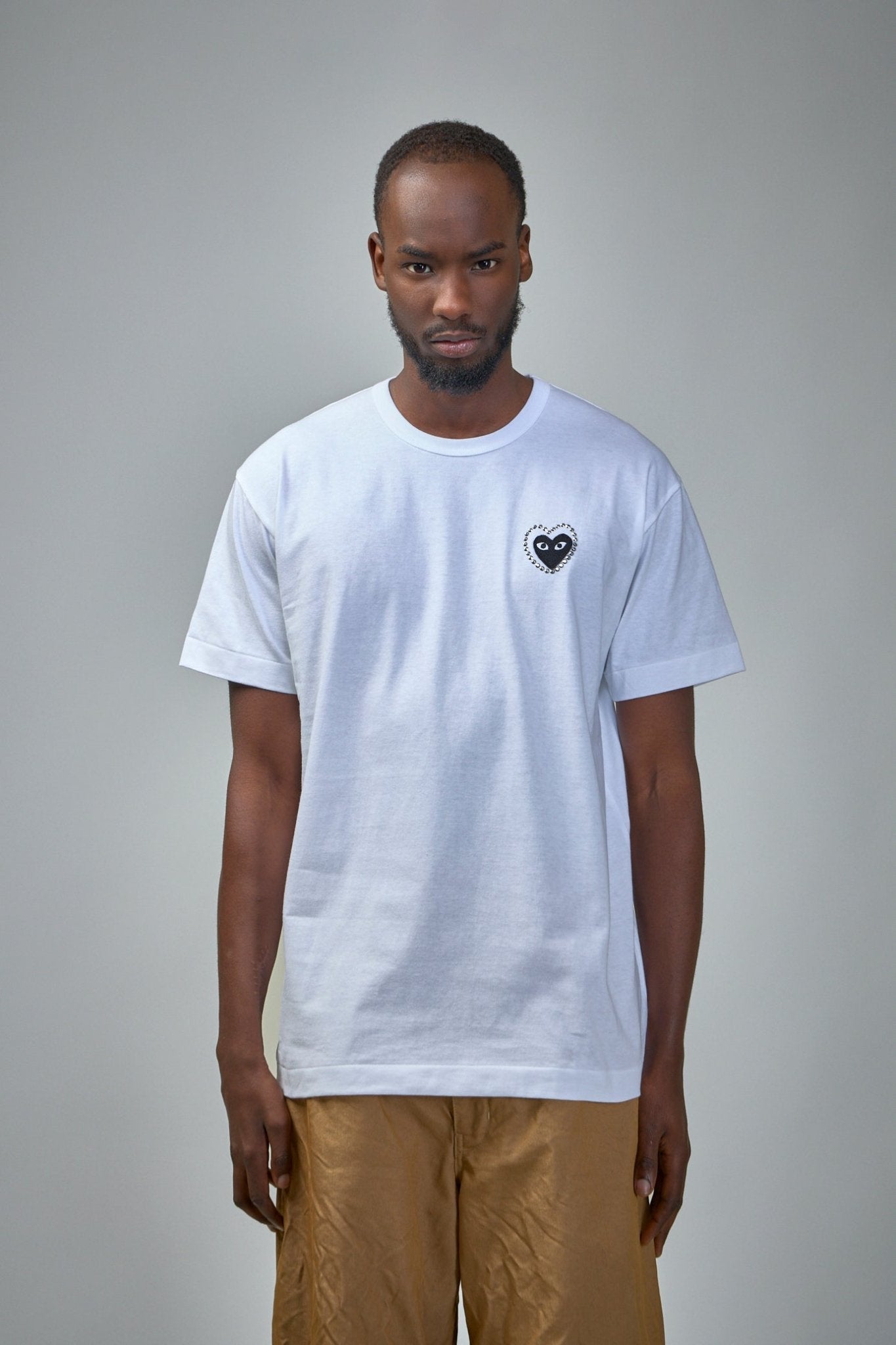 Comme des Garçons PLAY - T-Shirt Metalstone Metalstone Heart - LABELS