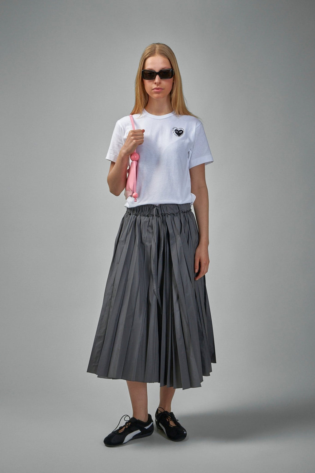 Comme des Garçons PLAY - T-Shirt Metalstone Metalstone Heart - LABELS