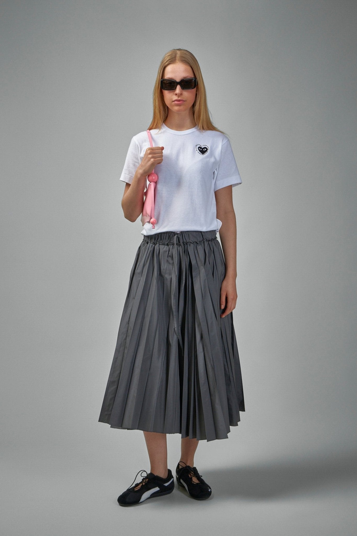 Comme des Garçons PLAY - T-Shirt Metalstone Metalstone Heart - LABELS