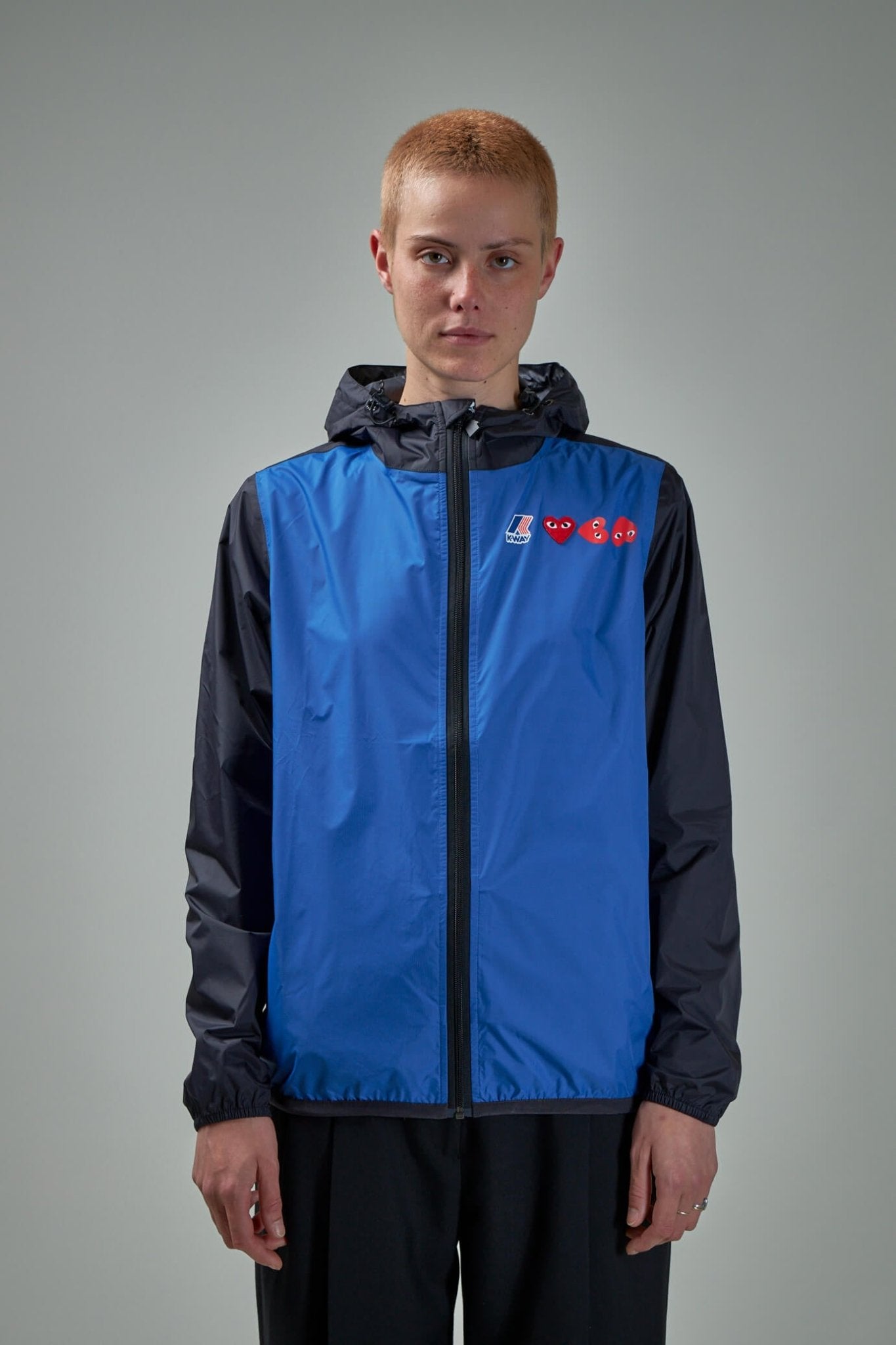 Comme des Garçons PLAY x K-Way レインコート – LABELS